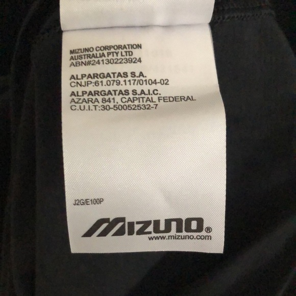 Mizuno Japan Engineered Black Active Tee - Picture 7 of 8